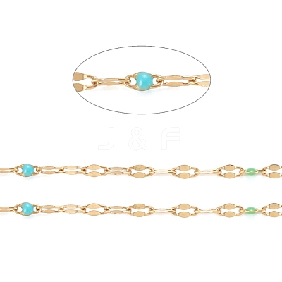 Handmade 304 Stainless Steel Dapped Chains CHS-D026-16L-G-1