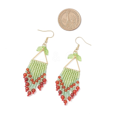 304 Stainless Steel Dangle Earrings EJEW-MZ00513-02-1