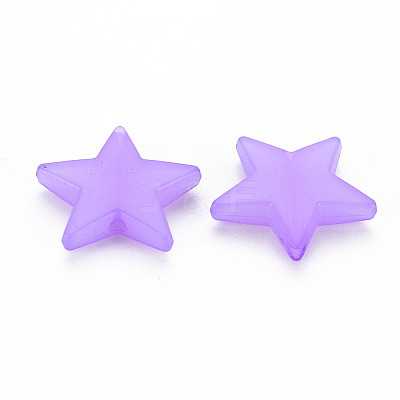 Imitation Jelly Acrylic Beads X-MACR-S373-90-E04-1