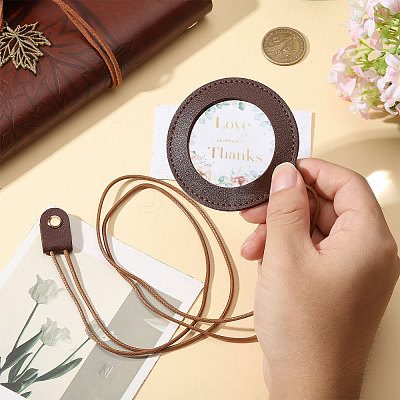 2Pcs Neck Wear Magnifying Glass AJEW-CA0005-27D-1