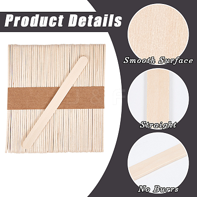 2 Sets Wood Craft Sticks DIY-CP0012-28A-1