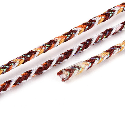 11M Braided Nylon Chinese Knot Cord WCOR-B001-2mm-10-1