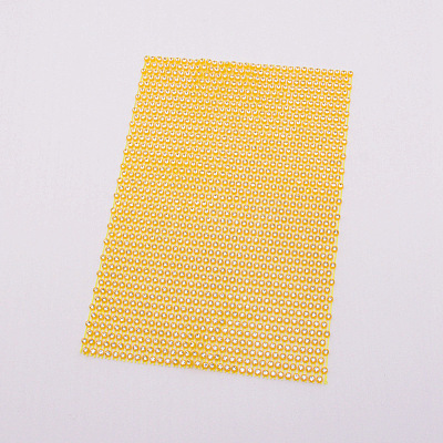 Plastic Elasticity Rhinestone Net KY-WH0020-86B-1