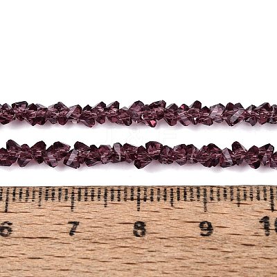 Transparent Glass Beads Strands GLAA-N018-3mm-27-1
