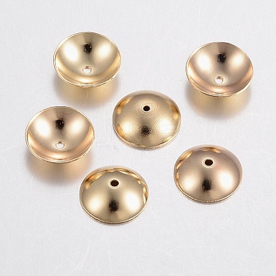 304 Stainless Steel Bead Caps STAS-H436-28-1
