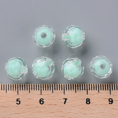 Transparent Acrylic Beads TACR-S152-04A-SS2111-1