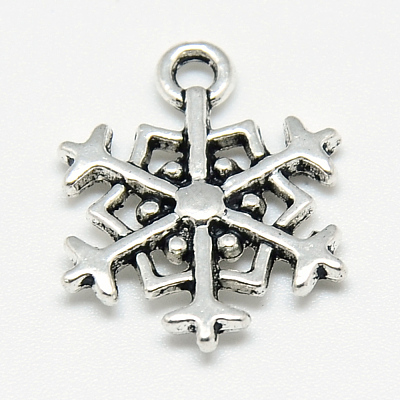 Tibetan Style Alloy Pendants TIBE-S301-031AS-RS-1