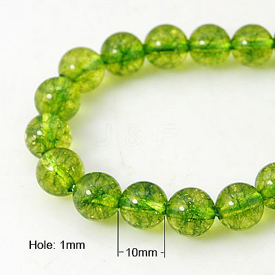 Natural Quartz Crystal Beads Strands X-G-G099-10mm-10-1