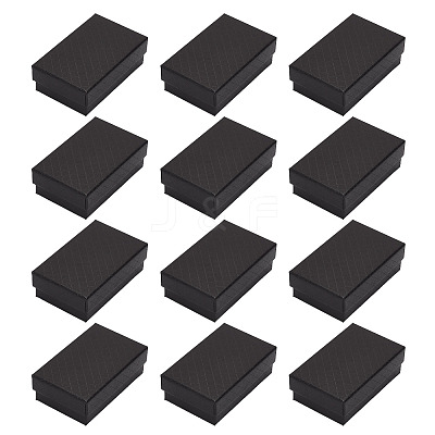 Rectangle Cardboard Paper Jewelry Box CON-TAC0015-01F-1