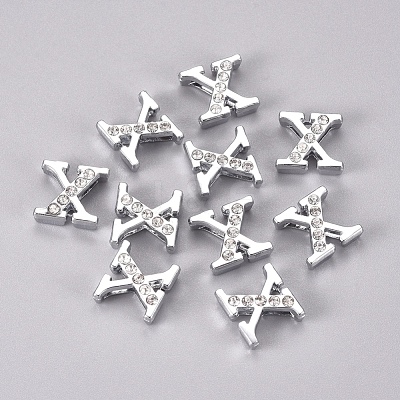 Alloy Slide Charms PALLOY-WH0066-21X-1