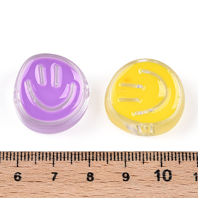 Transparent Acrylic Beads OACR-N137-35-1