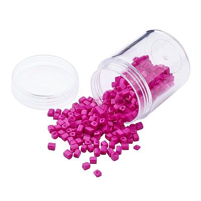 Opaque Colors Glass Seed Beads SEED-JP0002-A06-1