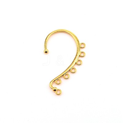 Alloy Ear Cuff Findings LS-FIND-WH0092-52G-1