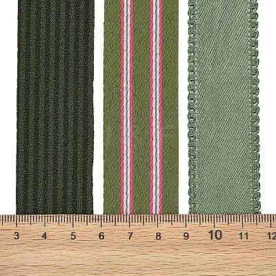 9 Yards 3 Styles Polyester Ribbon SRIB-A014-D03-1