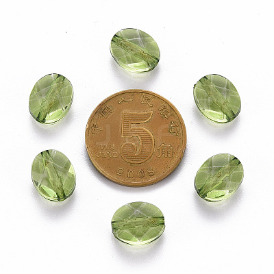 Transparent Acrylic Beads LS-TACR-S154-18A-83-1