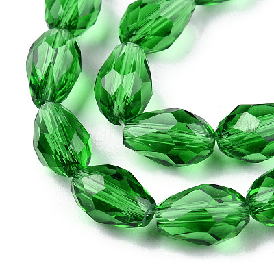 Glass Beads Strands X-GLAA-R024-11x8mm-6-1
