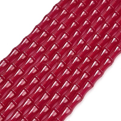 Lab Grown Red Corundum Beads Strands GG-CBAC488-03B-1