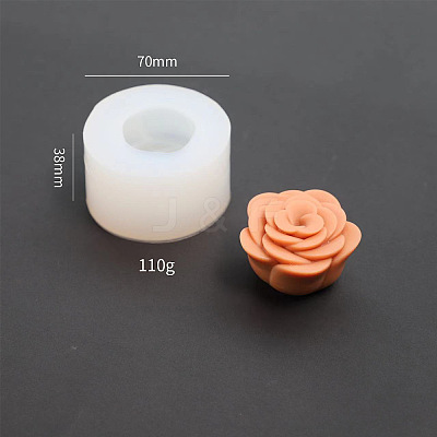 Flower Shape Food-grade Candle Silicone Molds PW-WG25E79-01-1