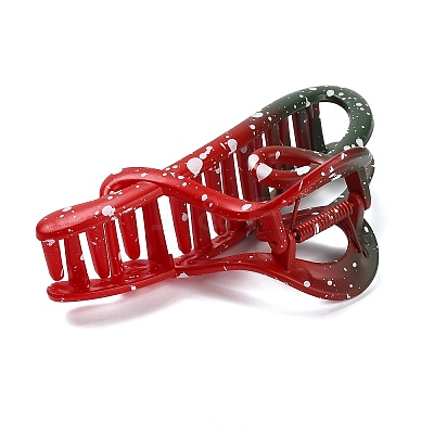 Plastic Claw Hair Clip OHAR-I022-01B-1