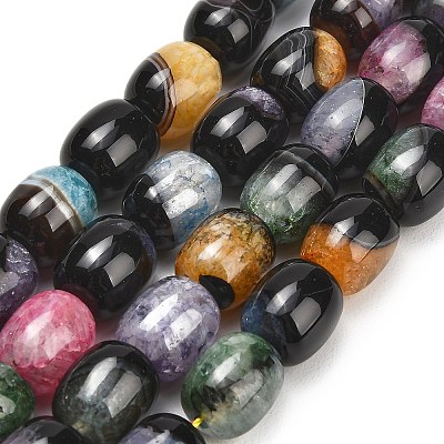 Natural Agate Beads Strands GG-L001-J01-01A-1