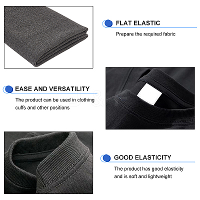 Cotton Ribbing Fabric FIND-WH0152-411C-1