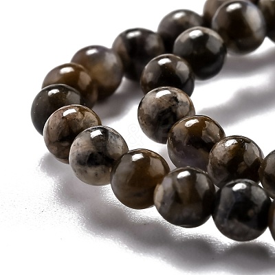 Natural Glaucophane Beads Strands G-O199-01A-1