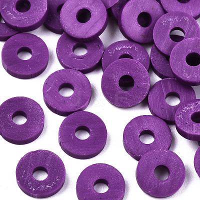 Handmade Polymer Clay Beads CLAY-Q251-4.0mm-99-1