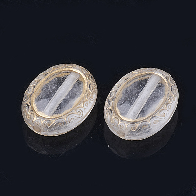 Transparent Acrylic Beads X-TACR-Q264-02-1