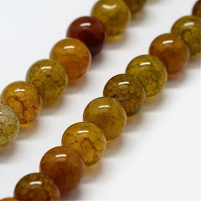 Natural Dragon Veins Agate Beads Strands G-F417-03-6mm-1
