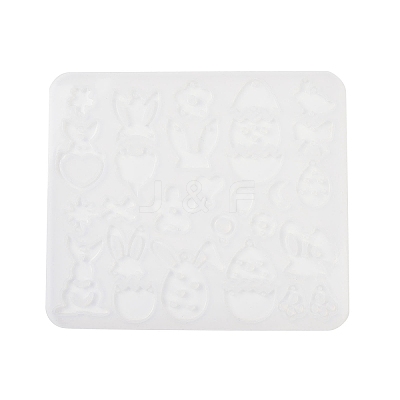 Easter DIY Pendant Molds LS-AJEW-U023-01A-1