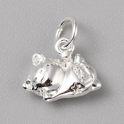 Brass Charms FIND-WH0159-63S-22-1