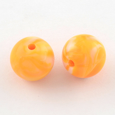 Opaque Acrylic Beads SACR-R853-10mm-203-1