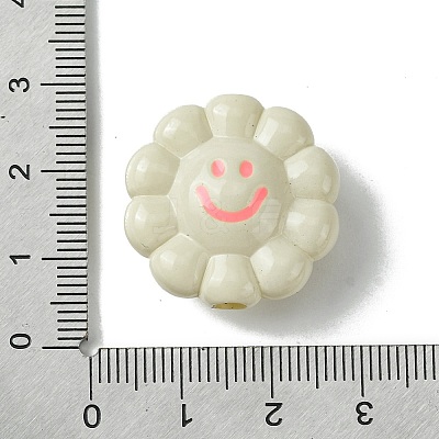 Dopamine Style Opaque Acrylic Beads SACR-Z002-01D-1