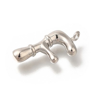 Rack Plating Brass Pendants KK-I722-08P-F-1
