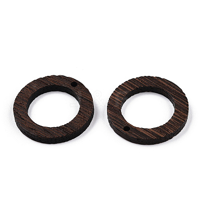 Natural Wenge Wood Pendants WOOD-T023-51A-01-1