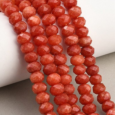 Faceted Dyed Natural White Jade Beads Strands GG-CBAE966-01A-B-1