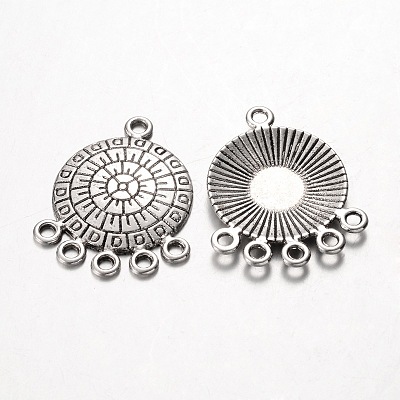 Tibetan Style Alloy Chandelier Component Links EA361Y-NF-1