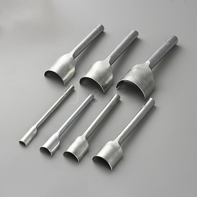 7Pcs 7 Styles High Carbon Steel Leather Craft Tools TOOL-WH0136-154-1