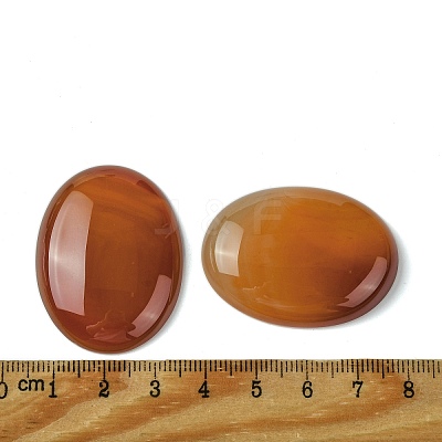 Natural Red Agate Cabochons G-L601-03E-03-1