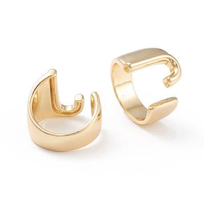Brass Cuff Rings RJEW-L097-06J-1