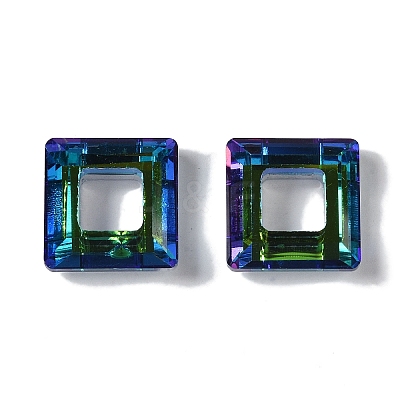 Transparent Electroplate Glass Pendant GLAA-Q101-01A-HR01-1