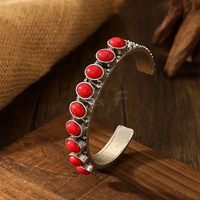 Bohemian Style Alloy Cuff Bangles FS-WGD0FBE-02-1