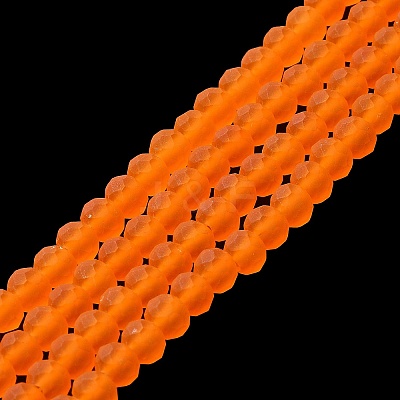 Transparent Glass Beads Strands EGLA-A034-T3mm-MD25-1