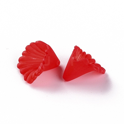 Frosted Acrylic Bead Caps MACR-S371-10A-712-1