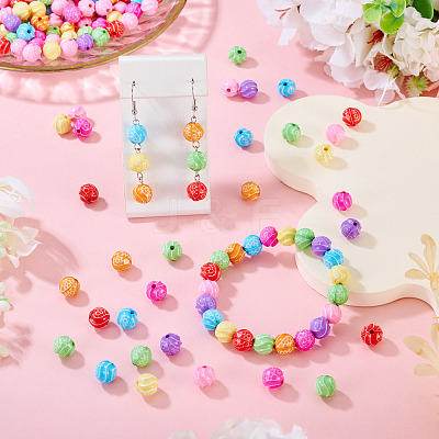 368Pcs Opaque Acrylic Beads SACR-TA0001-61-1