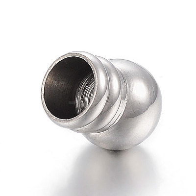 Tarnish Resistant 304 Stainless Steel Cord Ends LS-STAS-E425-046P-1