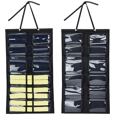Soft Felt Taekwondo Belt Organizer Display Bags ODIS-WH20009-10A-1