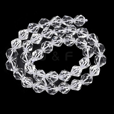 Synthetic Quartz Crystal Beads Strands G-Z119-A42-03-1