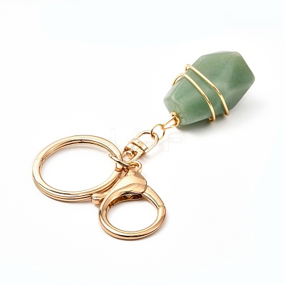 Natural Gemstone Keychain KEYC-JKC00269-1