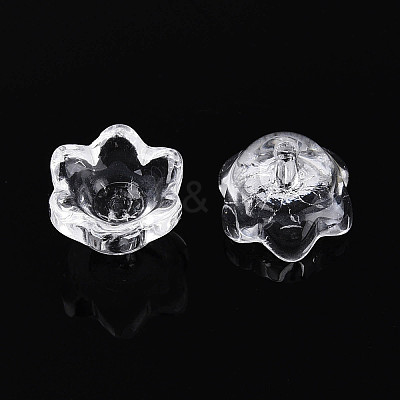 Transparent Glass Bead Caps A-GLAA-Q089-002C-001-1